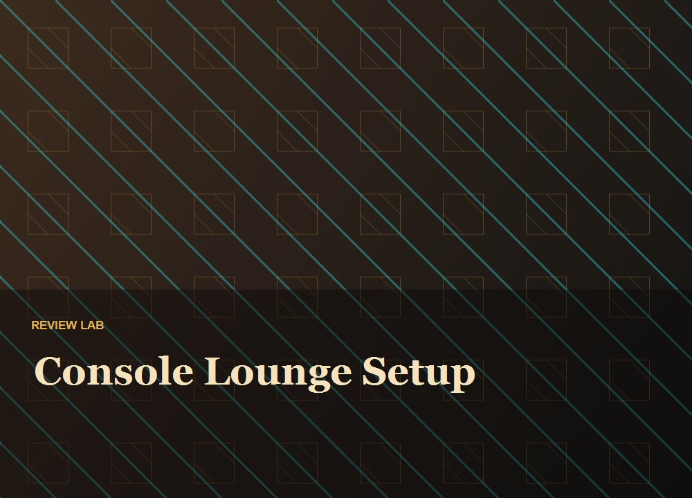 Console gaming lounge placeholder